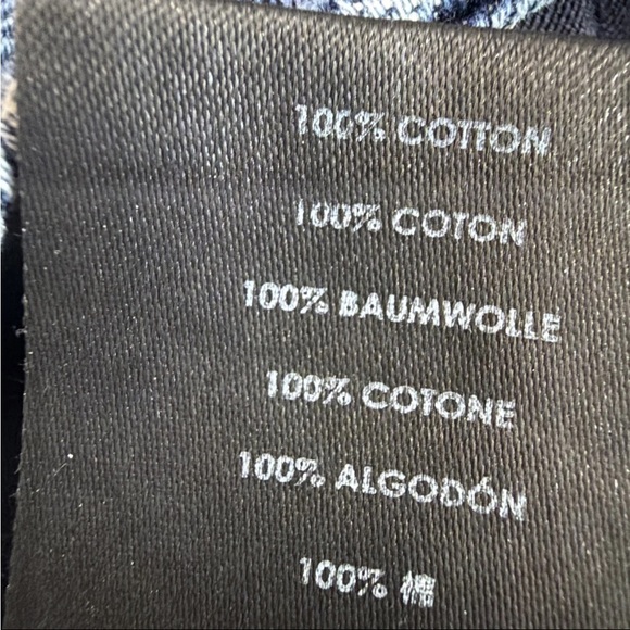 Lazy Oaf Blue Denim Straight Leg Heart Design Hi-Rise SZ 28 Elastic Waist EUC - Picture 13 of 13